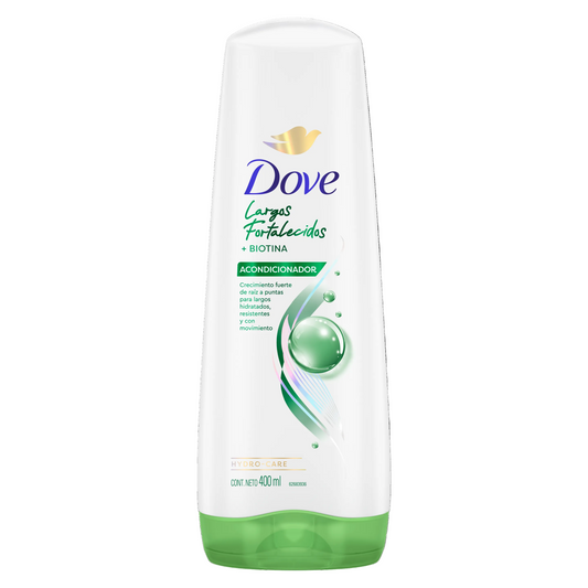 Acondicionador Largos Fortalecidos + Biotina Dove X 400 mL