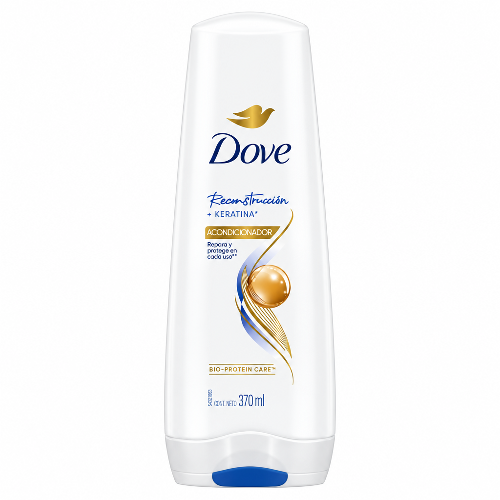 Acondicionador Reconstrucción + Keratina Dove X 370 mL
