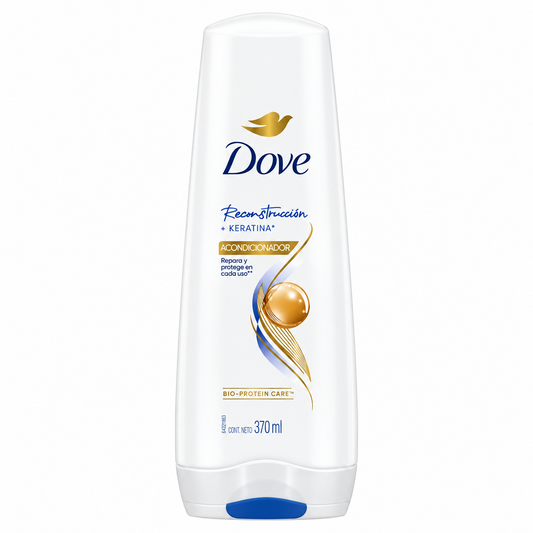 Acondicionador Reconstrucción + Keratina Dove X 370 mL
