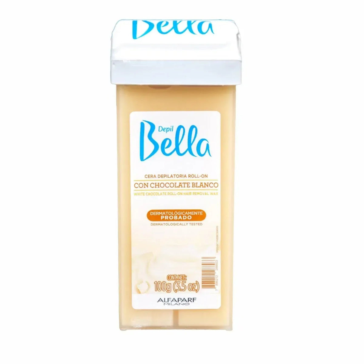 Cera Roll-On Chocolate Blanco Depil Bella X 100 Gr