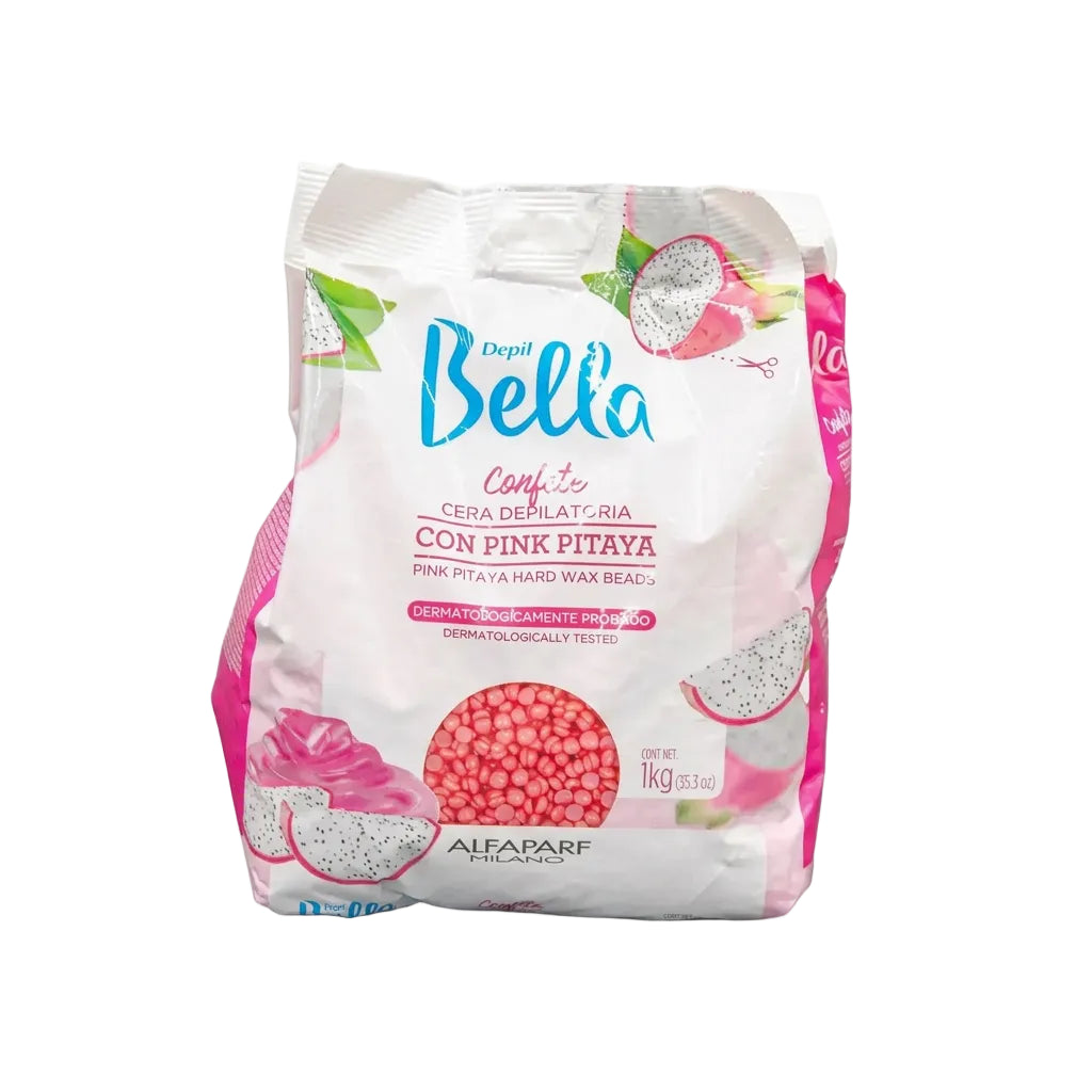 Cera Depilatoria Confete Pink Pitaya Depil Bella X 1000 Gr