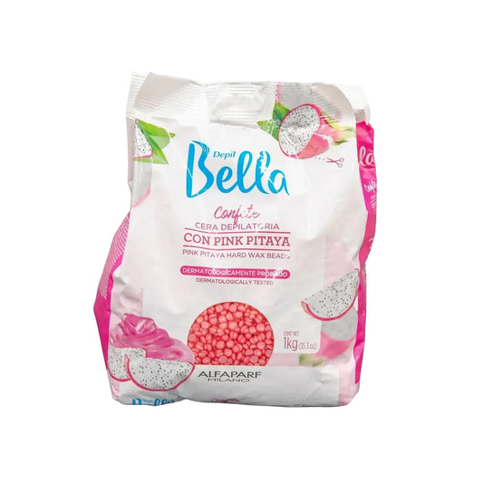 Cera Depilatoria Confete Pink Pitaya Depil Bella X 1000 Gr