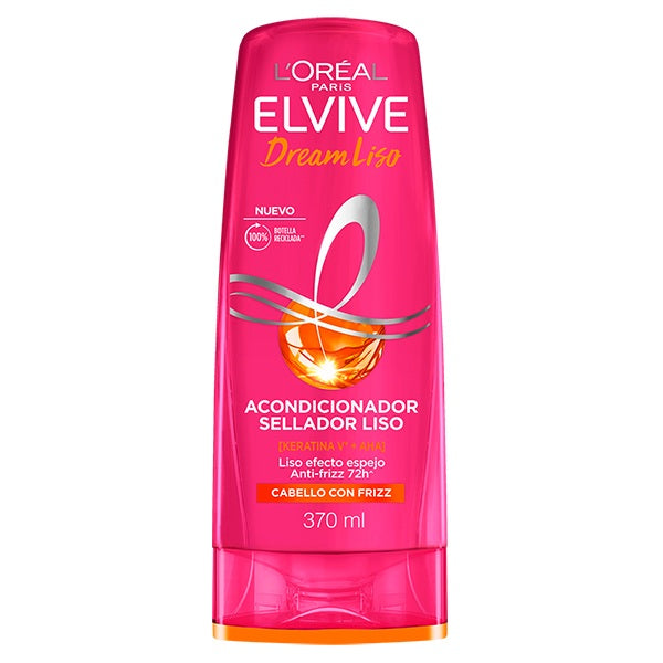 Acondicionador Dream Liso Elvive Loreal Paris X 370 mL