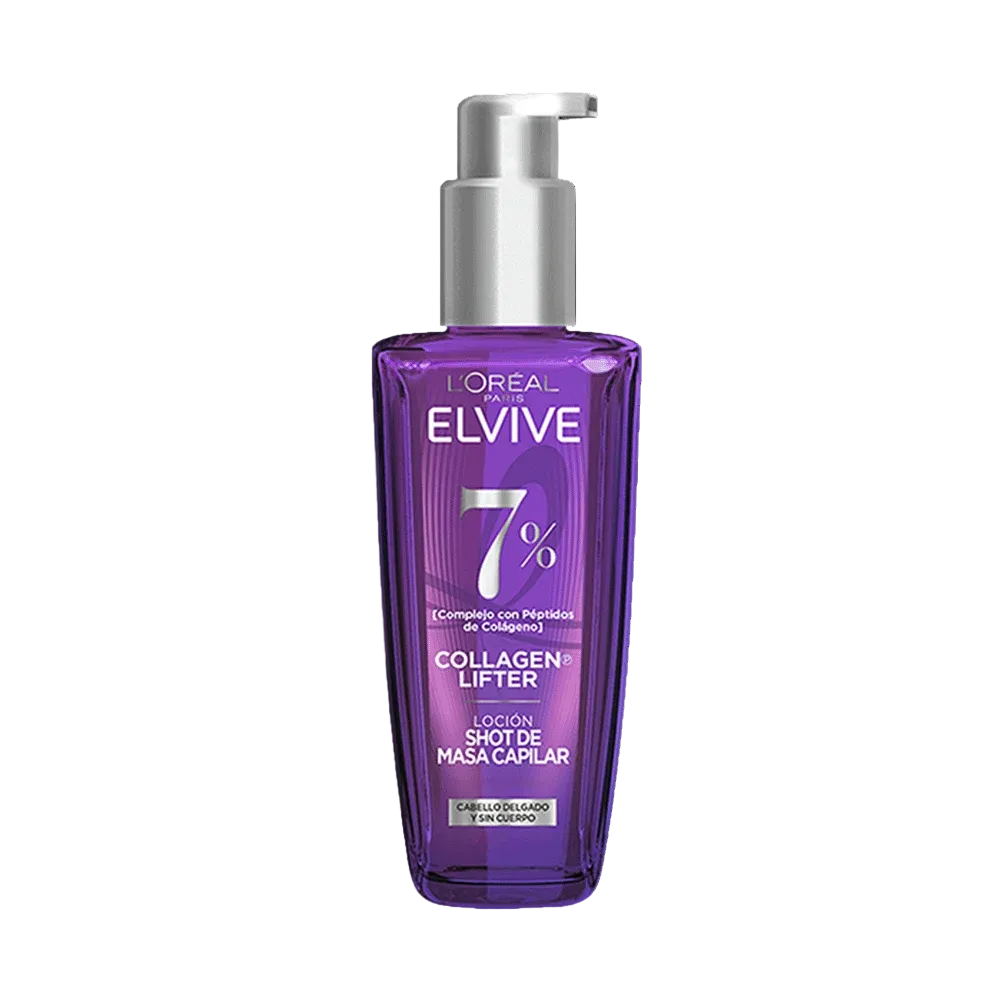 Locion Shot De Masa Capilar Colageno Elvive Loreal Paris X 300 mL
