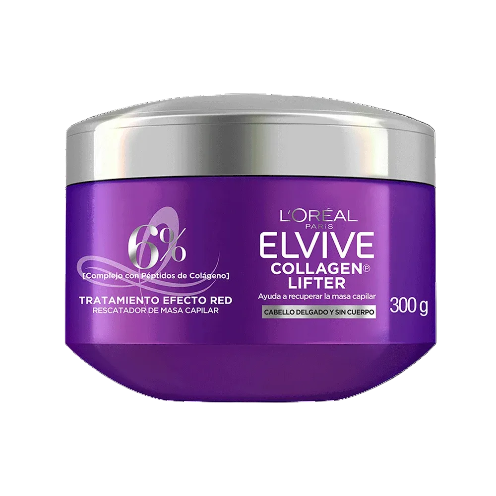 Mascarilla Colageno Elvive Loreal Paris X 300 mL