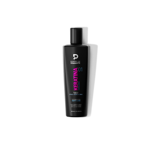 Shampoo Paso 1 Keratina Puntas De Diamantes X 1000 mL