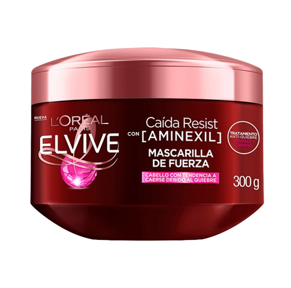 Mascarilla Anticaída Aminexil Elvive Loreal Paris X 300 mL