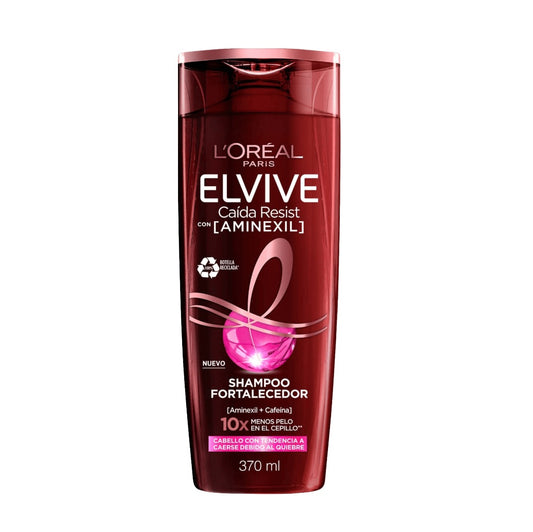 Shampoo Elvive Resist Aminexil Loreal Paris X 370 mL