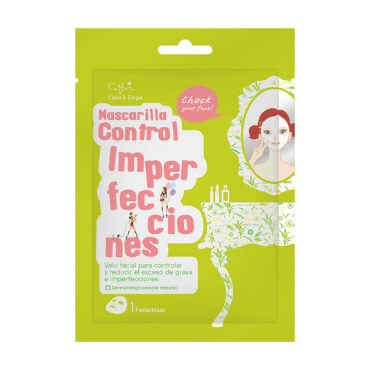 Mascarilla Control Imperfecciones Cettua X 1 Und