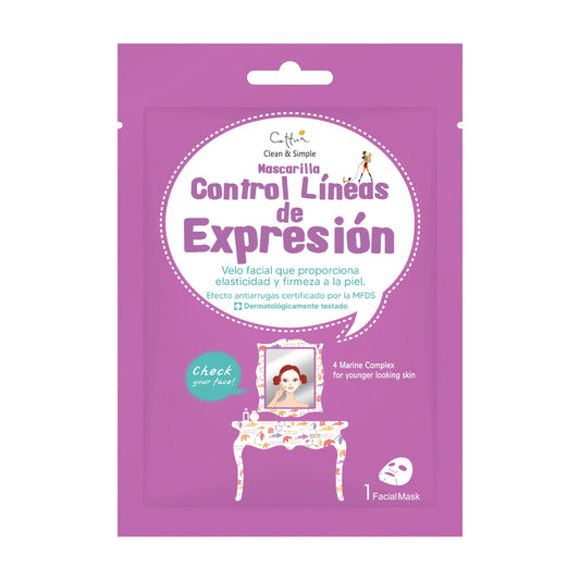 Mascarilla Control Líneas de Expresión Cettua X 1 Und