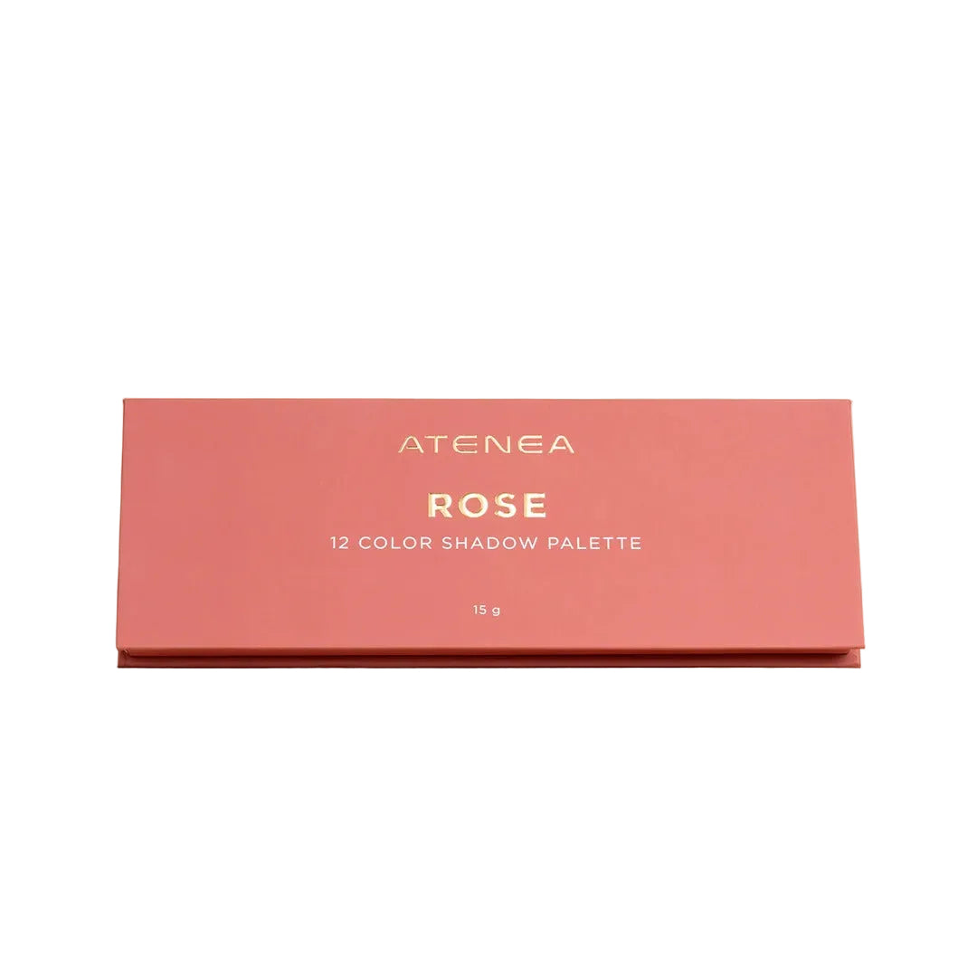 Paleta De Sombras Rose X 12 Tonos Sublime Atenea