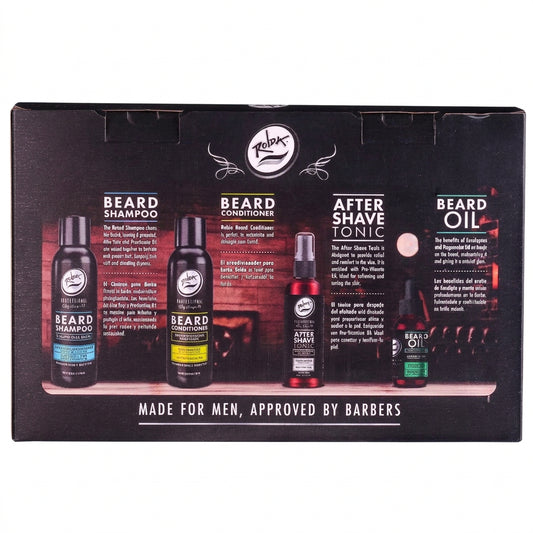 Kit Especial Para El Cuidado De La Barba X 4 Und