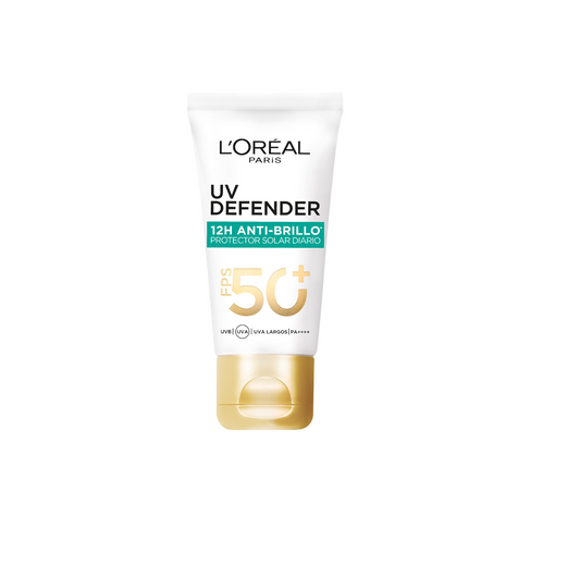 Protector Solar 12H Anti-Brillo L`Oreal Paris X 40 Gr