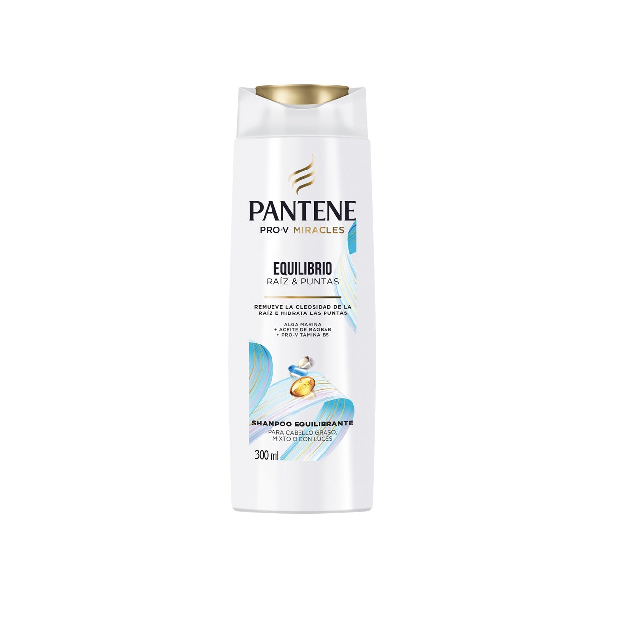 Shampoo Equilibrio Raíz Y Puntas Pantene X 300 mL