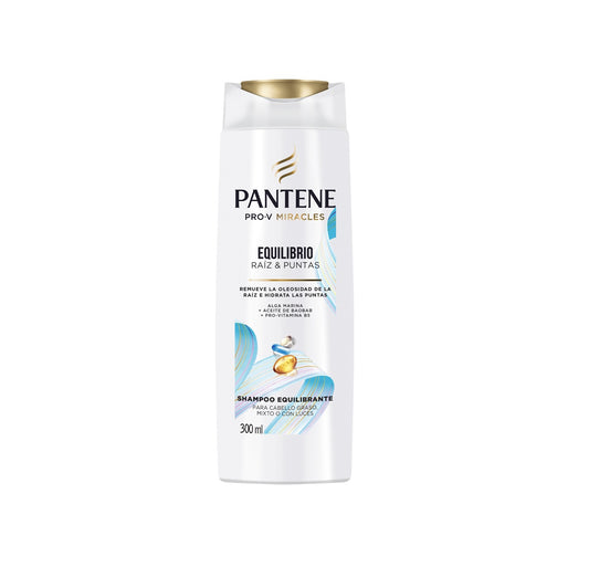 Shampoo Equilibrio Raíz Y Puntas Pantene X 300 mL