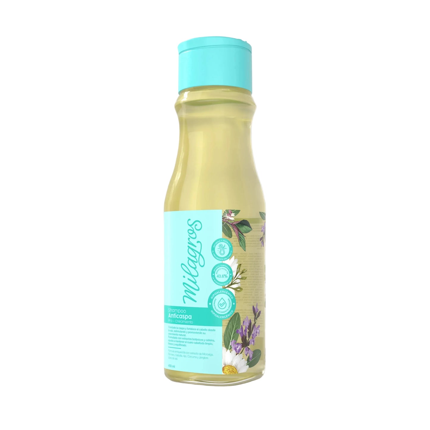 Shampoo Anticaspa Milagros X450 mL