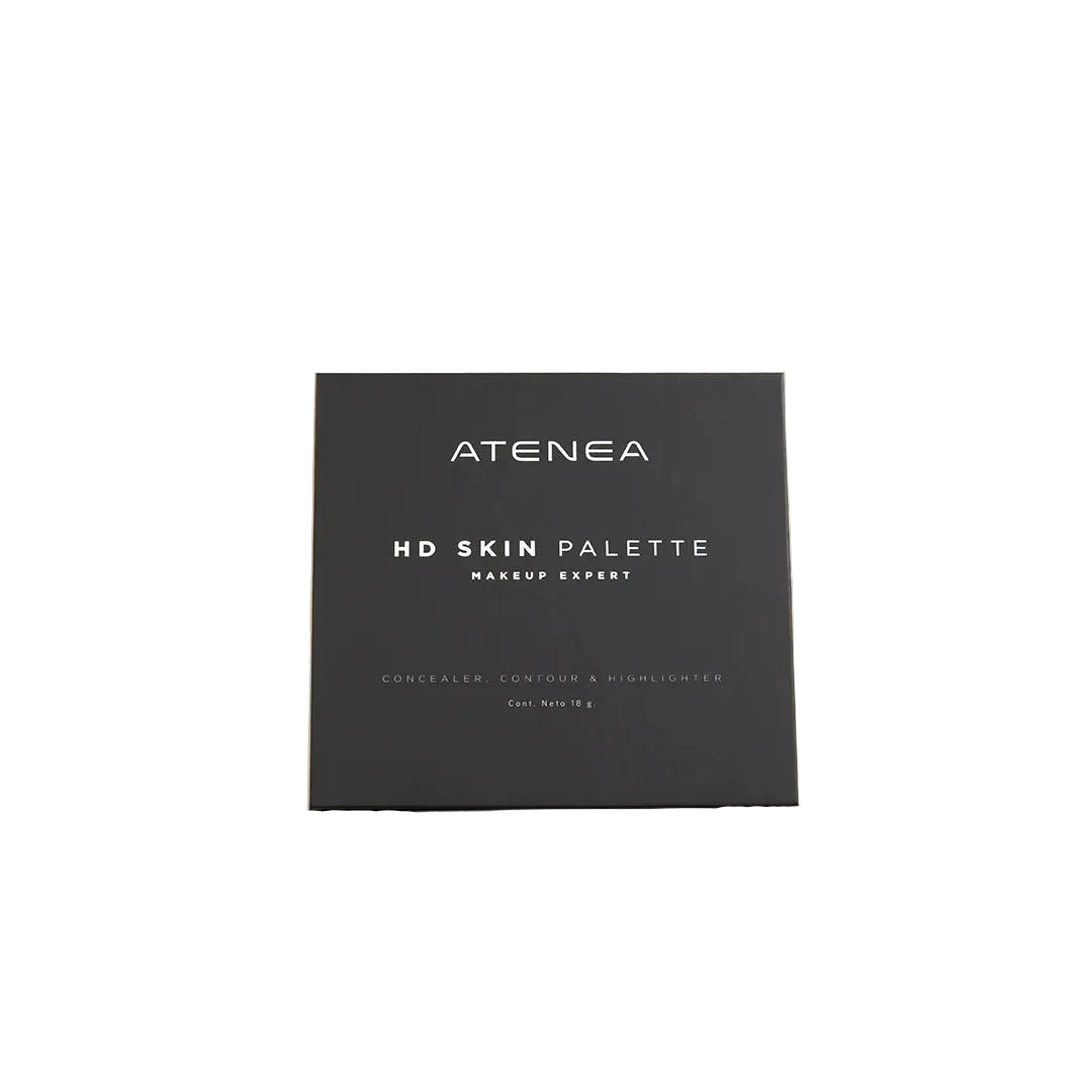 Paleta De Corrector Contorno E Iluminador Hd Skin Atenea