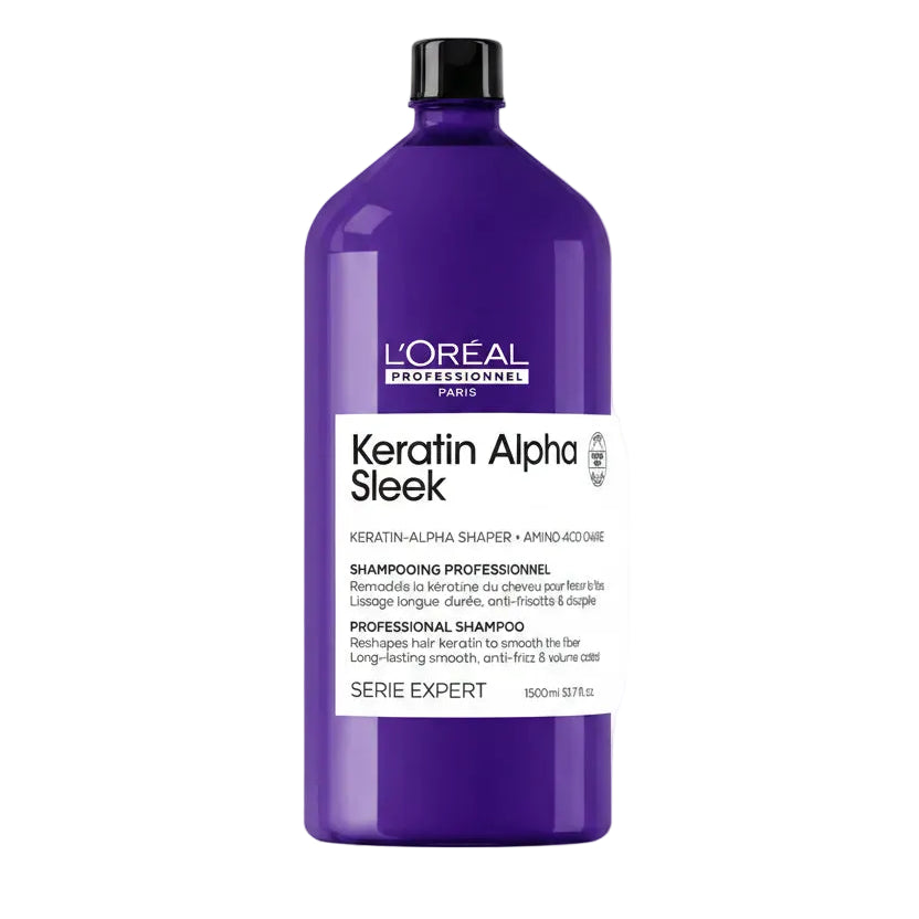 Shampoo Keratin Alpha Sleek Serie Expert L'oreal Professionel