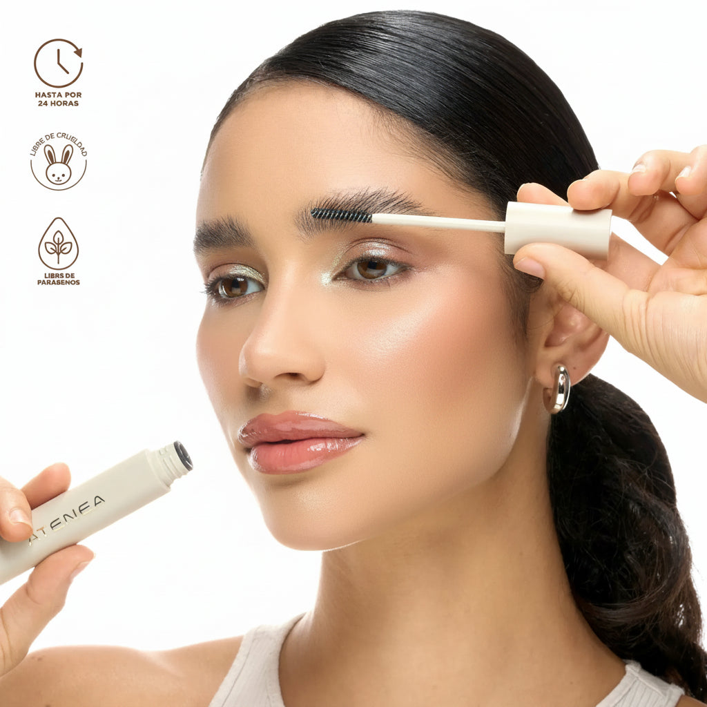 Mini Gel Fijador Para Cejas Transparente Atenea  X 5 mL