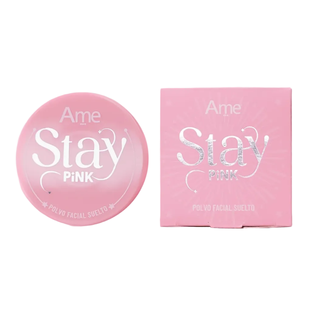 Polvo Suelto Rosado Stay Pink Ame X 10 Gr