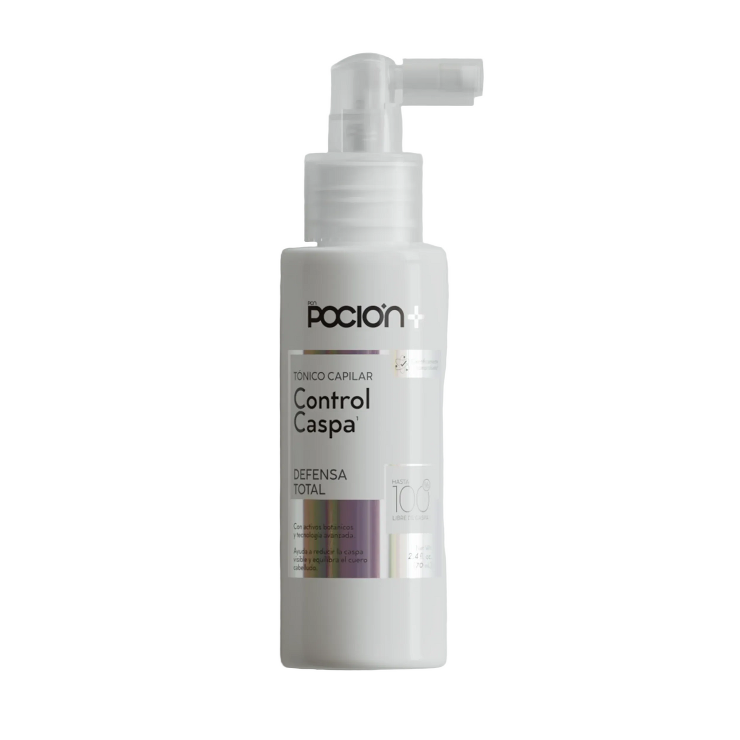 Tónico Capilar Control Caspa Defensa Total Pocion X 70 mL