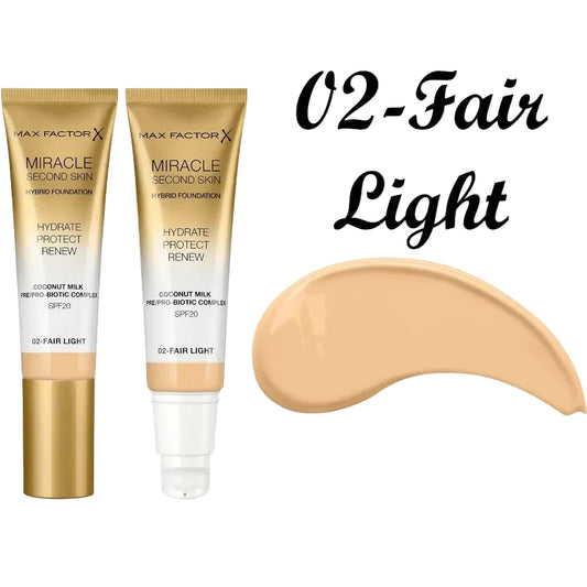 Base Miracle Second Skin MaxFactor X 30 mL