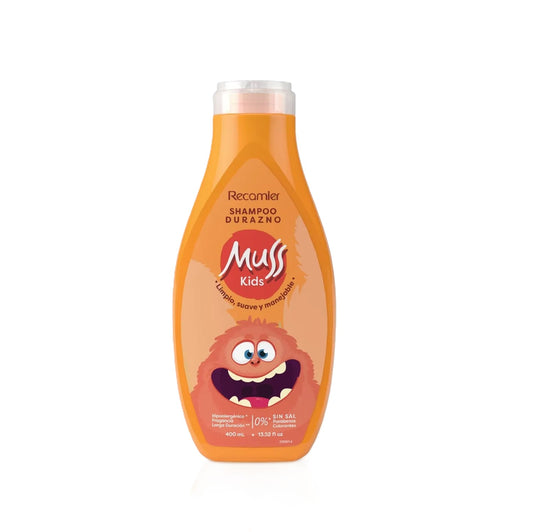 Shampoo Kids Durazno Muss Recamier X 400 mL