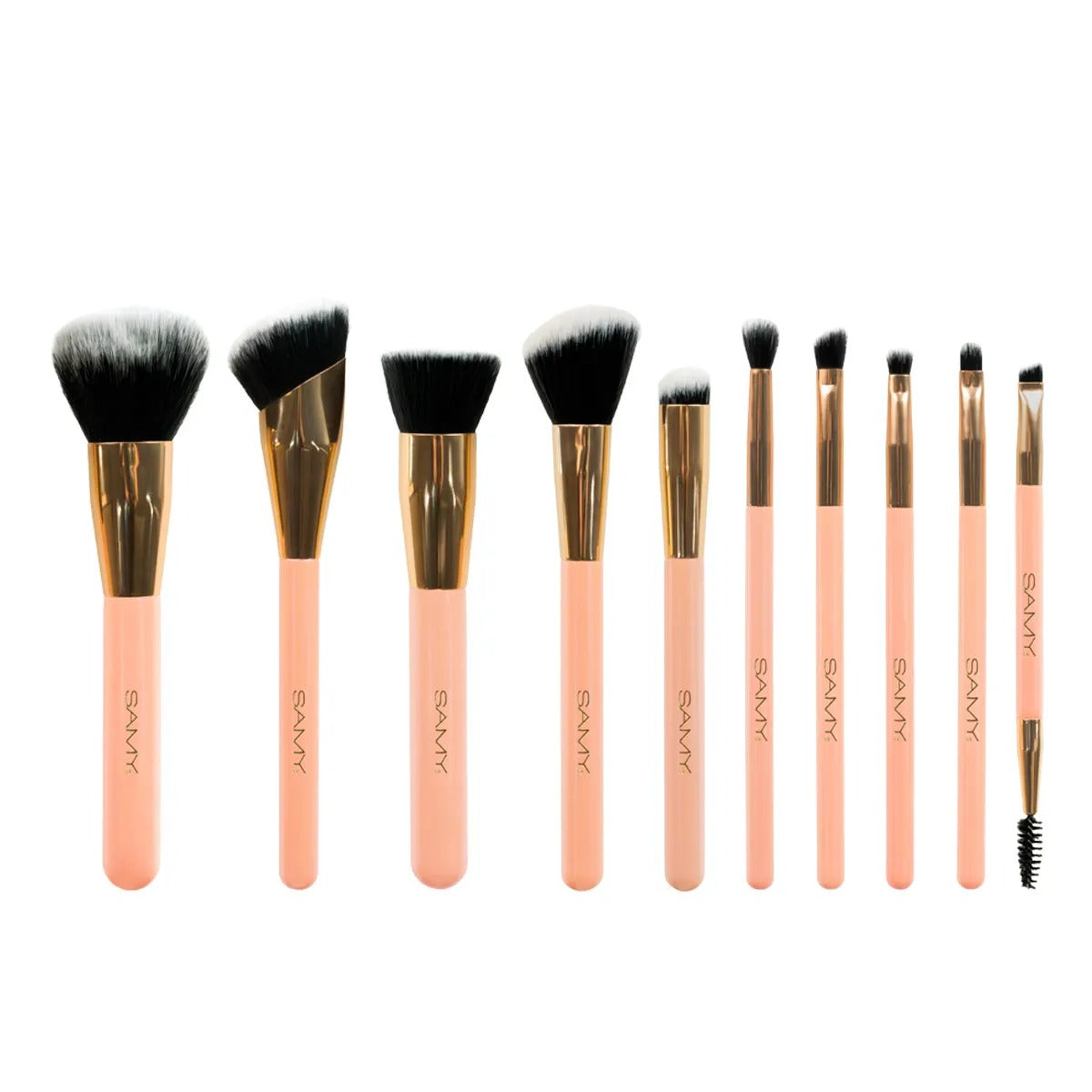 Set de Brochas Sunset Glam Samy X 10 Brochas