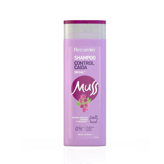 Shampoo Control Caída Muss Recamier X 400 mL
