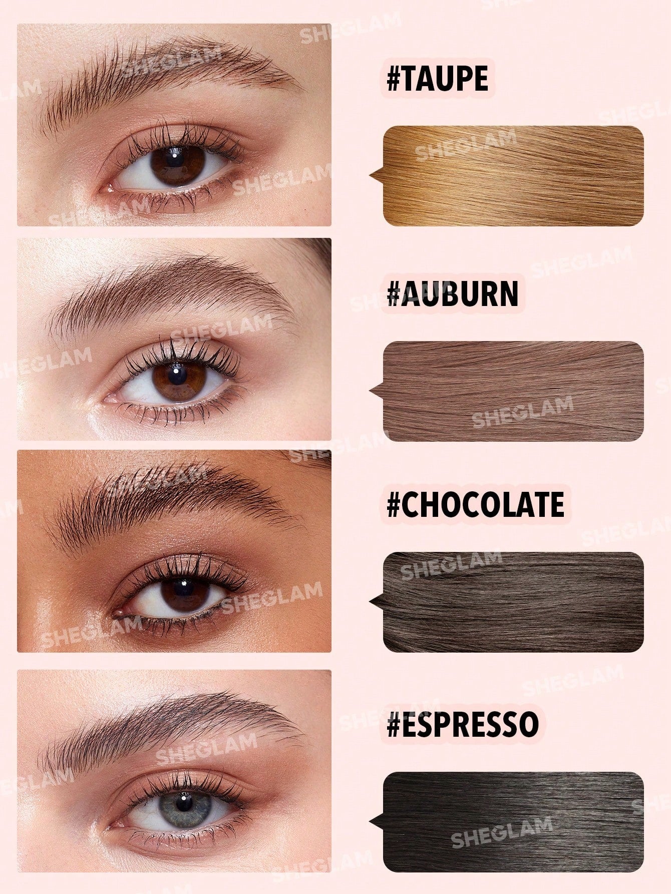 Gel Para Cejas Hold 'Em Up Sheglam X 6 Gr