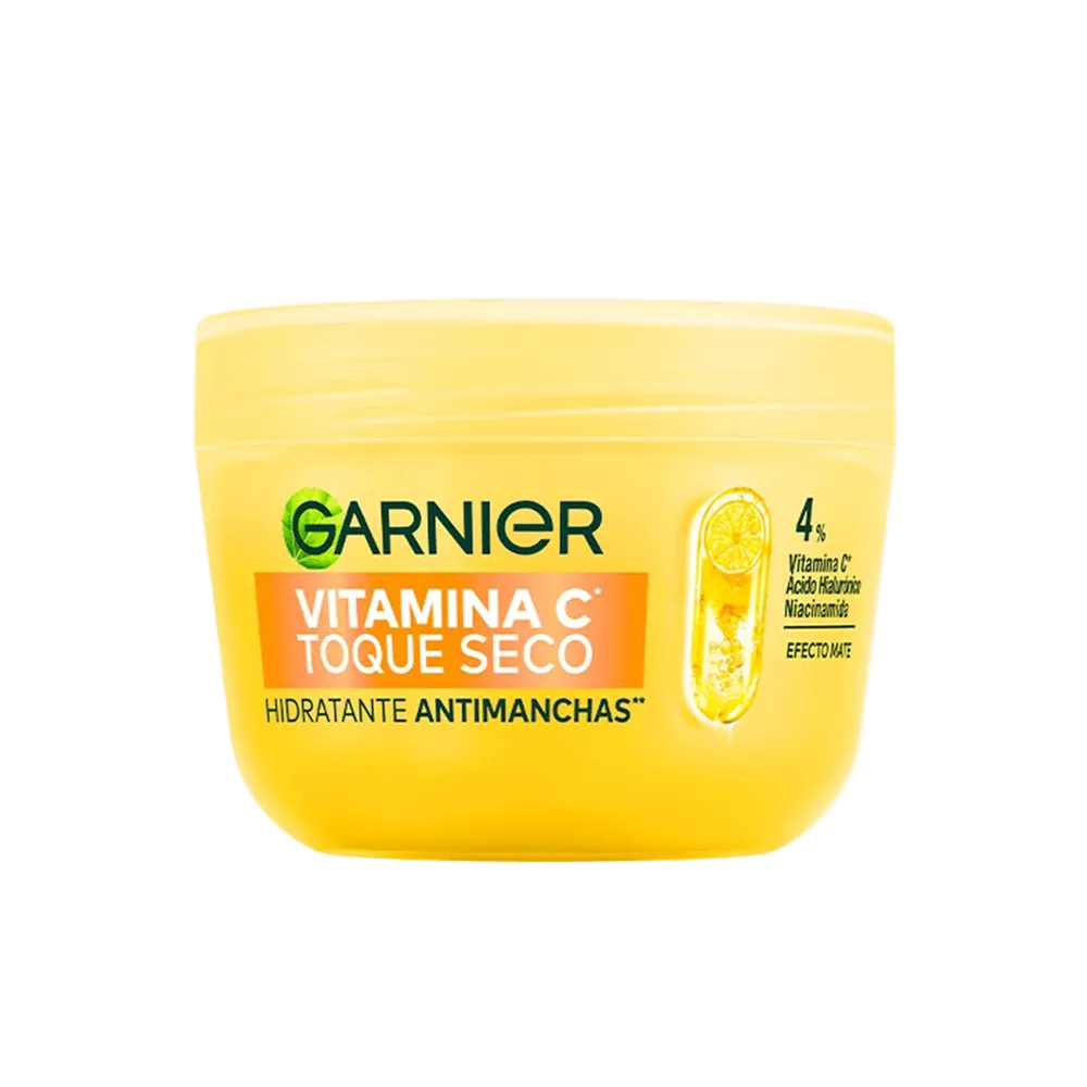 Crema Hidratante Vitamina C Toque Seco Garnier X 85 Gr
