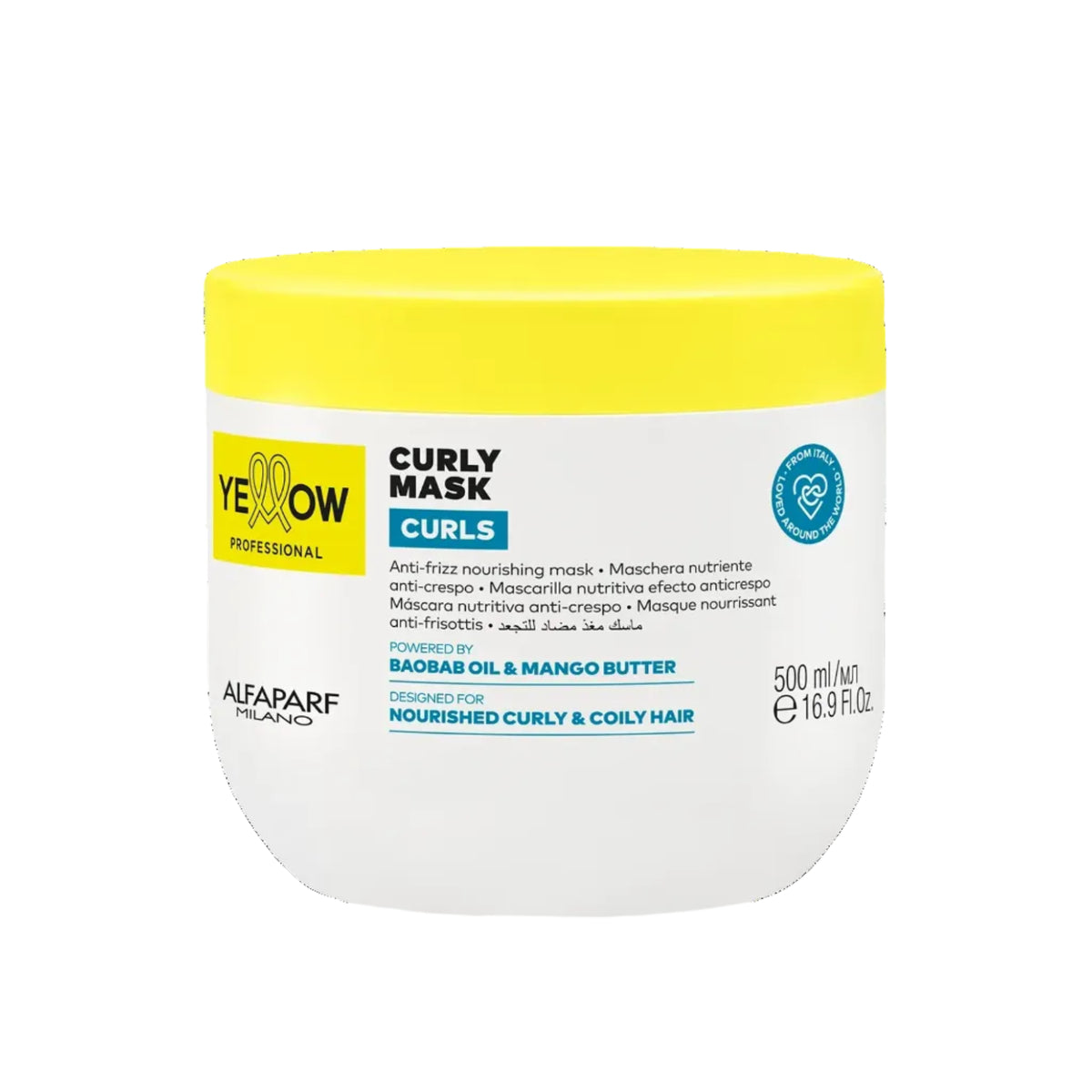 Mascarilla Capilar Curls Yellow X 300 mL
