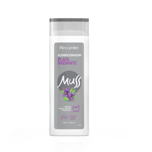 Acondicionador Plata Radiante Muss Recamier X 400 mL