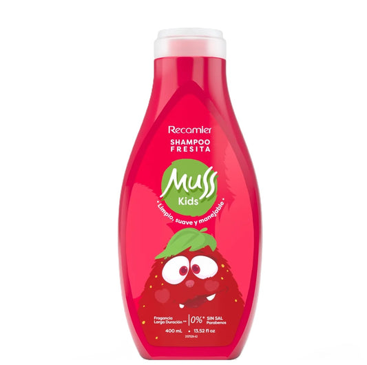 Shampoo Fresita Edición Especial Muss Recamier X 400 mL
