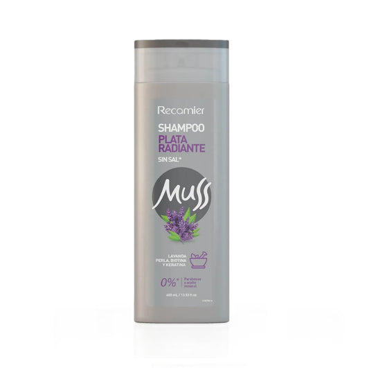 Shampoo Plata Radiante Muss Recamier X 400 mL