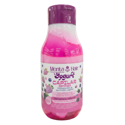 Tratamiento Yogurt Capilar Defense Menta Hair X 550 mL