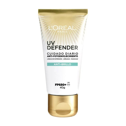 Protector Solar Anti-Brillo L`Oreal Paris X 40 Gr