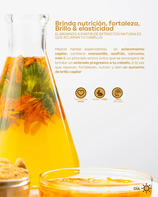 Tónico Aclarante Natural Light Lumina Menta Hair X 250 mL