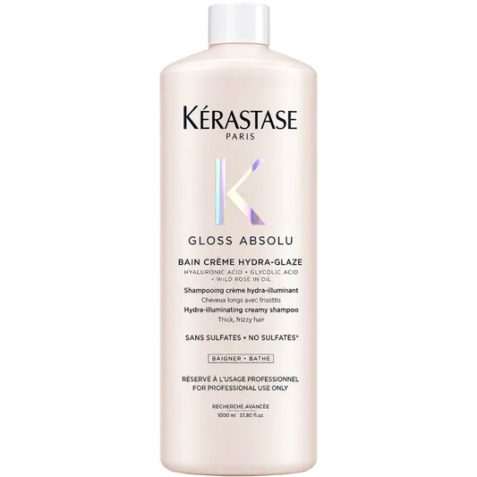 Shampoo Gloss Absolu Bain Creme Hydra-Glaze Kerastase X 1000 mL