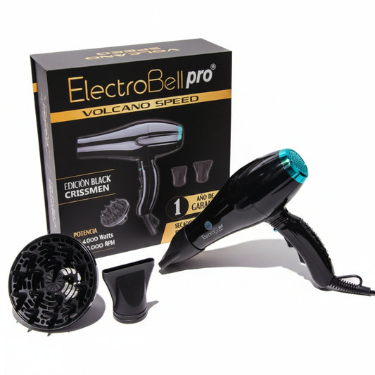 Secador Volcano Speed Electrobell Pro