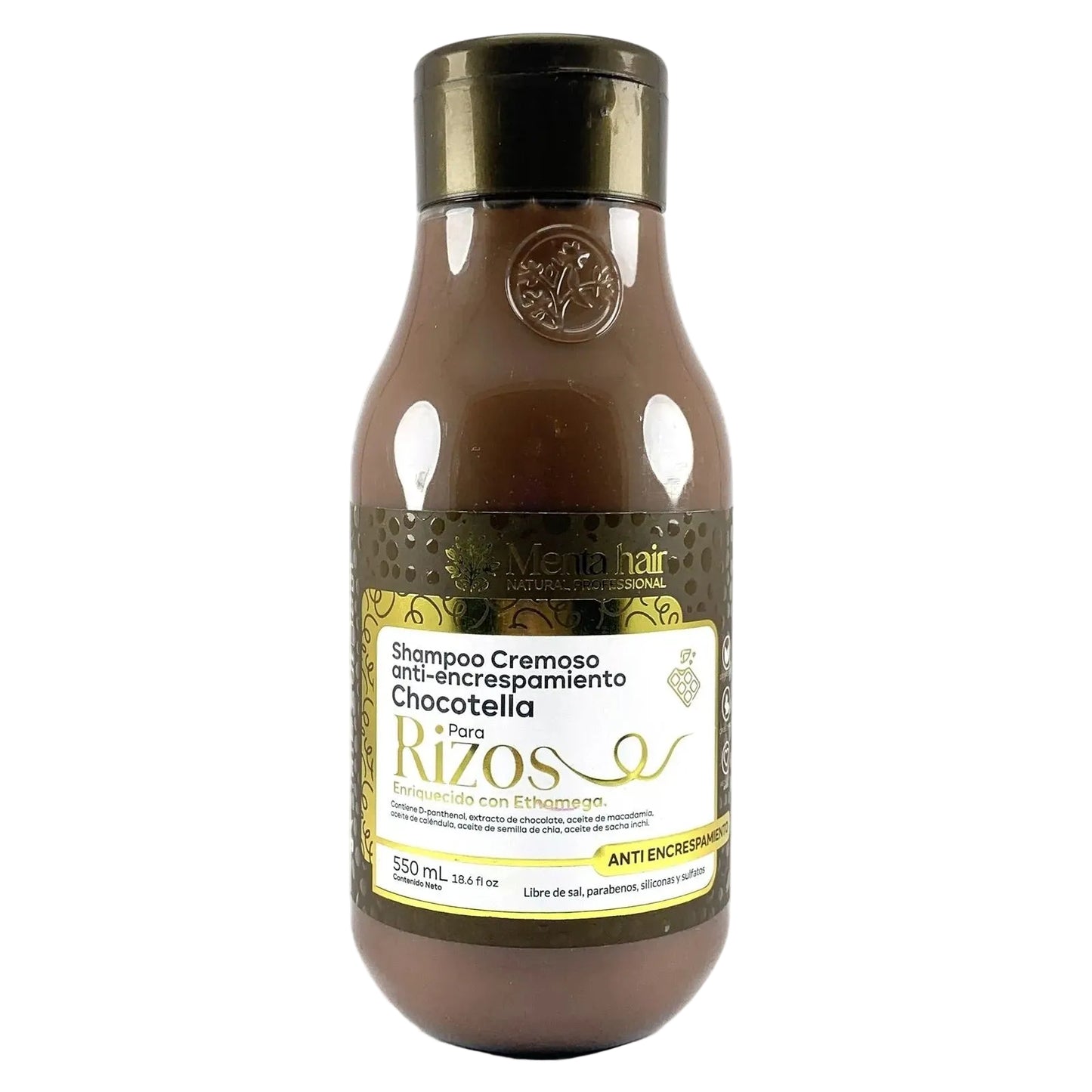 Shampoo Cremoso Chocotella Menta Hair X 550 mL