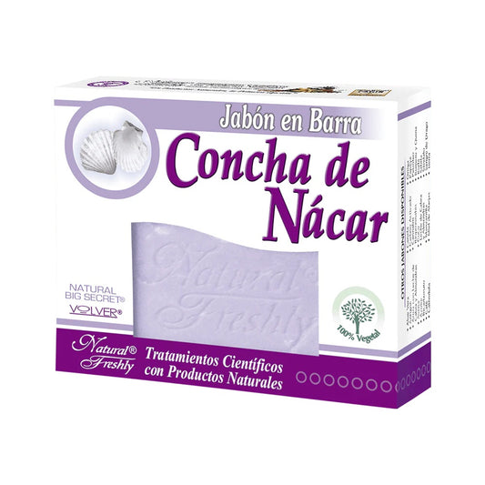 Jabón concha de nácar Facial Natural Freshly