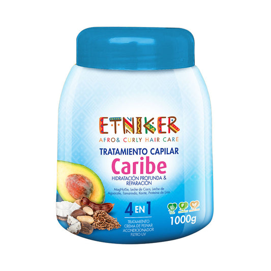 Tratamiento Capilar Caribe Etniker L´Mar X 1000 mL
