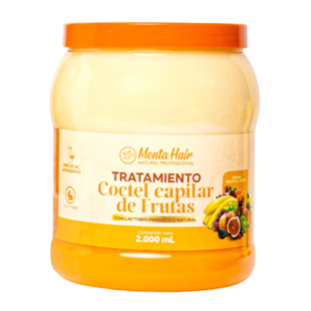 Tratamiento Capilar Coctel de frutas Menta Hair X 2.000 mL