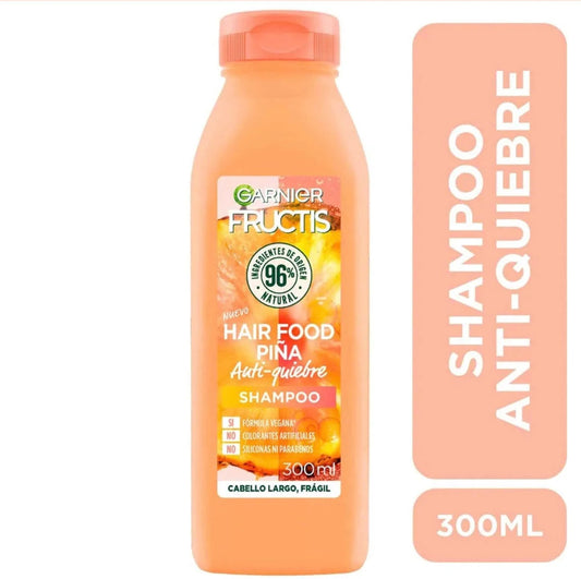 Shampoo Hair Food Piña Anti-Quiebre Garnier X 300 mL