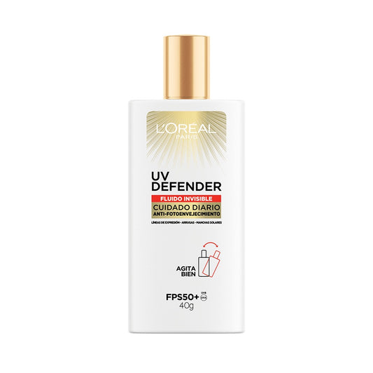 Protector Solar Fluido Invisible L`OREAL Paris X 40 Gr